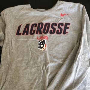 Large Nike  gray long sleeve